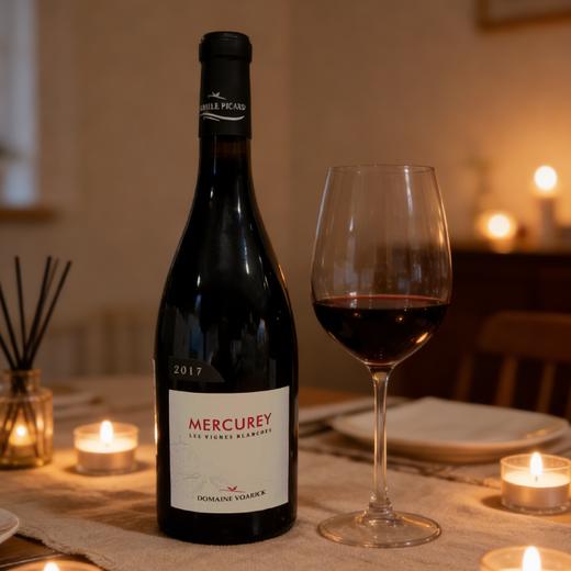 WE94高分&“主编之选”！沃里克家族梅克雷村级红葡萄酒 Domaine Voarick Famille Picard Mercurey Les Vignes Blanches 2017 商品图2