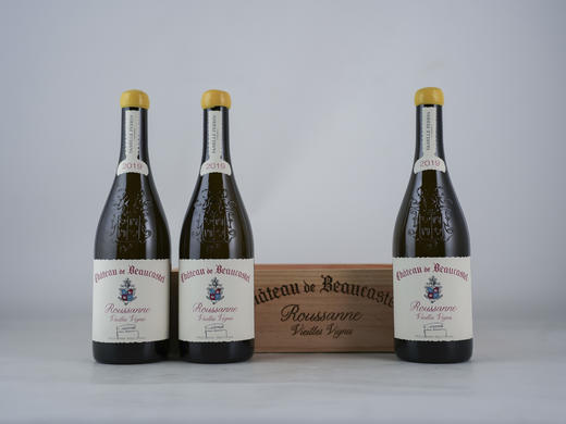 【罕见配额酒】法国罗纳河谷2019/2020年博卡斯特教皇新堡瑚珊老藤干白 商品图5