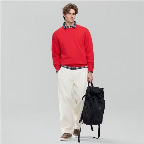 佐丹奴男装【26年新款】空气三明治圆领卫衣01026602 商品图2