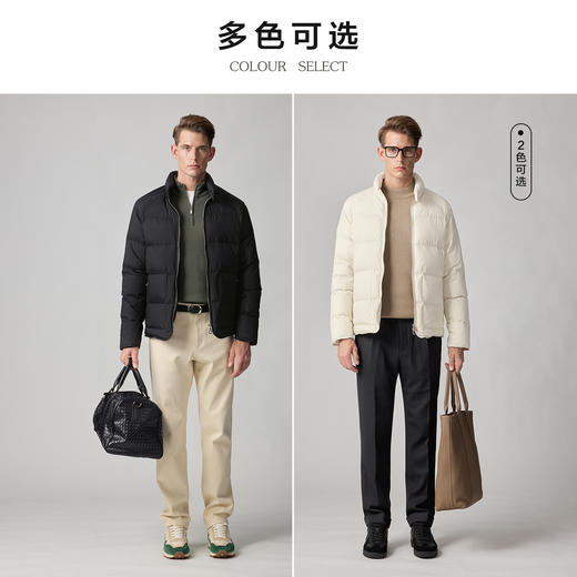 加厚立领鹅绒服 商品图3