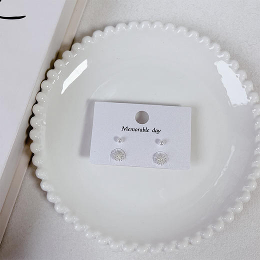 简约百搭耳钉耳环套装-纪念日百货门店同款169895233 商品图1