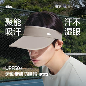 【春上新】【新品】6楼蕉下男士运动空顶防晒帽DS567吊牌价179