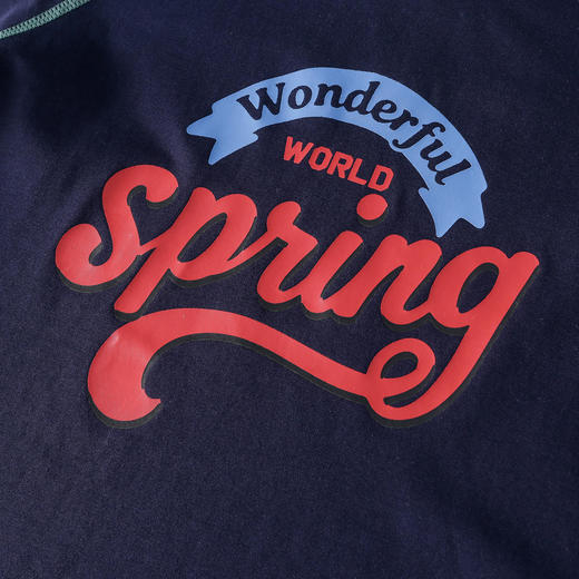 【10A抗菌】棉花堂索罗娜春款吸湿透气春季印花童装长袖T恤-FD61019 商品图10