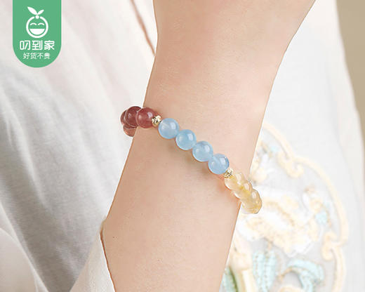 慕洛遇五福多宝琉璃手链串/1条（链长约16cm） 商品图1