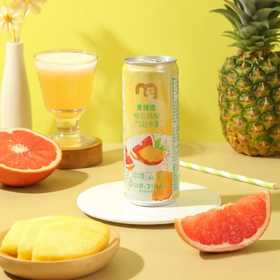 麦德龙 麦臻选 柚见凤梨气泡水 310ml*12