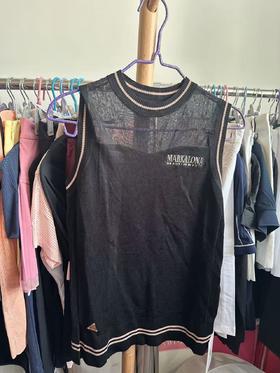 ML家针织无袖背心来啦，黑色百搭款，无货号-66