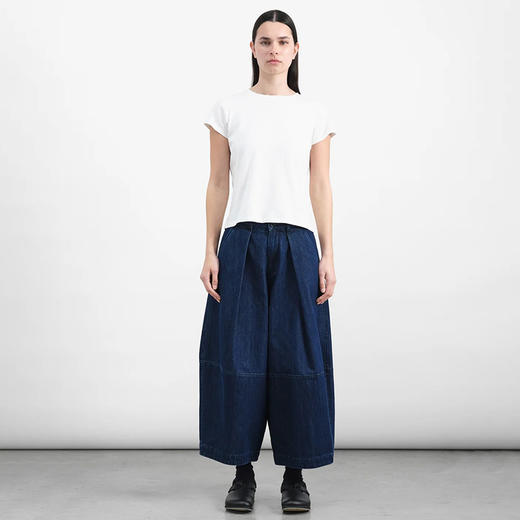 YMC DEADBEAT TROUSER 女装有机棉水洗牛仔阔腿裤 商品图1