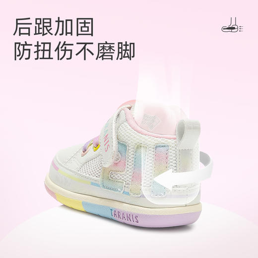 泰兰尼斯春款婴童段炫彩211学步鞋T25T4A3776 商品图2