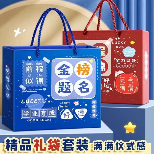 春节不打烊【开学大礼包❗️精品礼袋套装】男孩女孩小学生考试大礼包一年级学习用品六一儿童节礼物文具套装。jd 商品图2