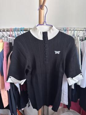 PXG女士针织半袖，春秋款，舒适百搭W121882-60