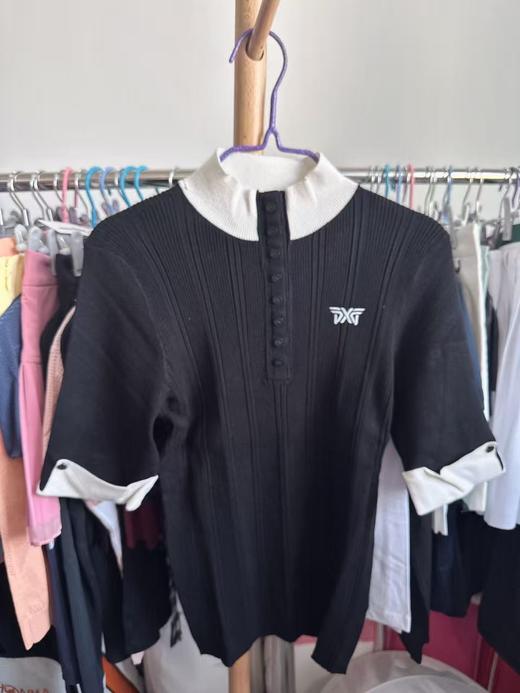 PXG女士针织半袖，春秋款，舒适百搭W121882-60 商品图0