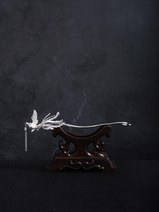 子佩集【凤华九州】银S990发簪【V063】凤凰2602 商品图5