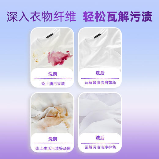 【醒粉福利59.9元4瓶】奇强·酵素洗衣液72h留香除菌除螨99.9% 1KG*4瓶 商品图3