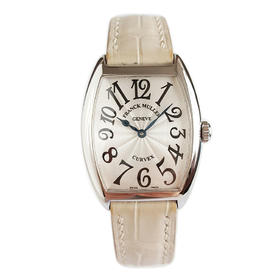 【95新】Franck Muller 法兰克穆勒7502 QZ石英机芯29*32MM（女款）CINTREE CURVEX系列精钢300126NJS47