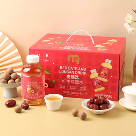 麦德龙 麦臻选 红枣桂圆水 500ml*12