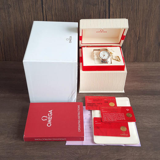 【95新】OMEGA 欧米茄424.20.33.20.52.002天文台认证同轴自动机械机芯日期显示33MM（女款）碟飞系列精钢/18K玫瑰金020226AK22 商品图1