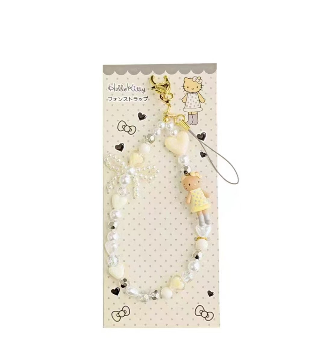 日本NIC三丽鸥贵妇系列KT手机挂件