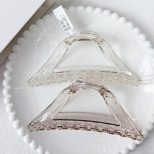 简约百搭清透三角抓夹-纪念日百货门店同款169263068 商品图4