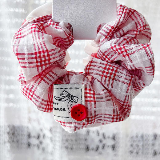 红格草莓对圈对装发圈-纪念日百货门店同款169261151 商品图4