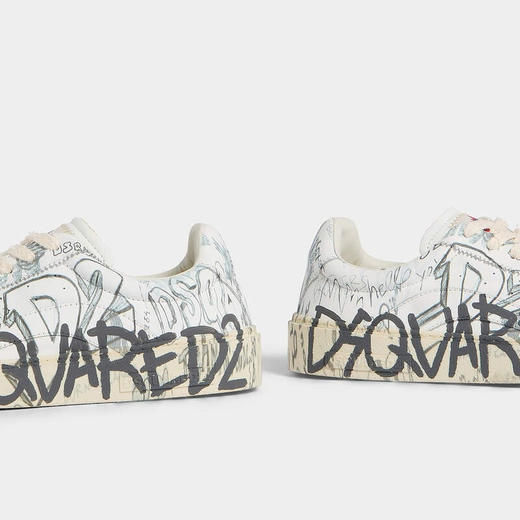 DSQUARED2 男士字母徽标印花“Rider”运动鞋 混色 SNM0451 01504836 M072 商品图3