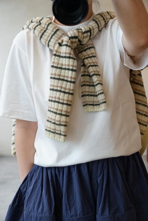 Auralee 轻盈圆领短袖T恤(2色可选) 商品图3