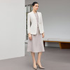 IWY/米色轻奢优雅风一粒扣米白色西装外套女职业正装高级感气质教师连衣裙工作服25CQ921 商品缩略图5