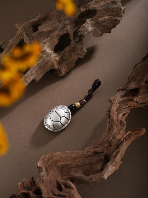 子佩集【富甲天下】银S999钥匙扣【BX0200066】小摆件长寿龟富甲天下克转动2602 商品图2