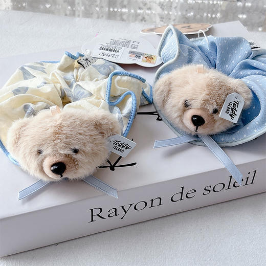 软萌正版泰迪蓝色发圈-纪念日百货门店同款169599506 商品图2