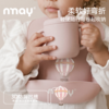 nmay 乐熊系列 婴儿围兜 硅胶宝宝辅食饭吃饭专用餐具围嘴6月+ 商品缩略图4