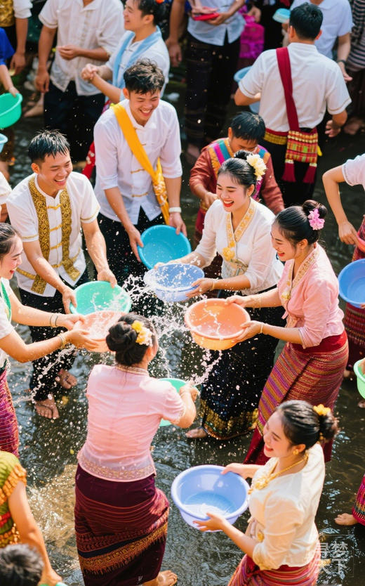 云南德宏泼水节傣族村落人文风光6天 ：傣乡逐水映芳华 德宏泼水节+傣族村落+瑞丽边境摄影团 商品图1