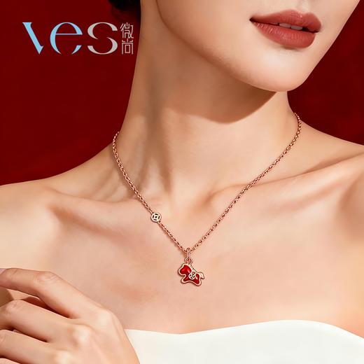 马上有钱红玉髓银925套链 商品图2