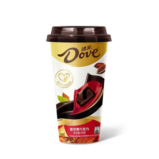 德芙144g黑巧克力芙气杯 商品图0