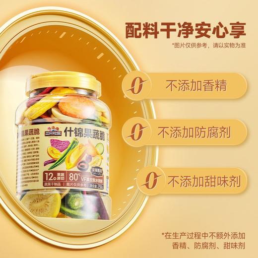 C三只松鼠250g12种果蔬脆 商品图2