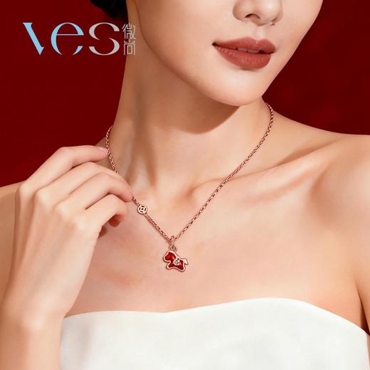 马上有钱红玉髓银925套链 商品图3