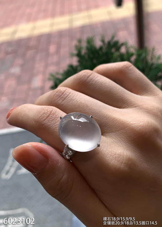 蛋面戒指【6023102】具体价格微信咨询 商品图3