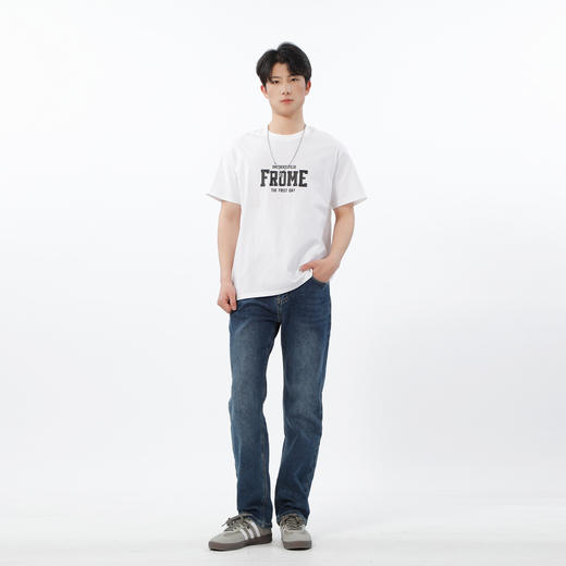 基础小直筒植绒牛仔裤子-纪念日百货门店同款168994969 商品图3