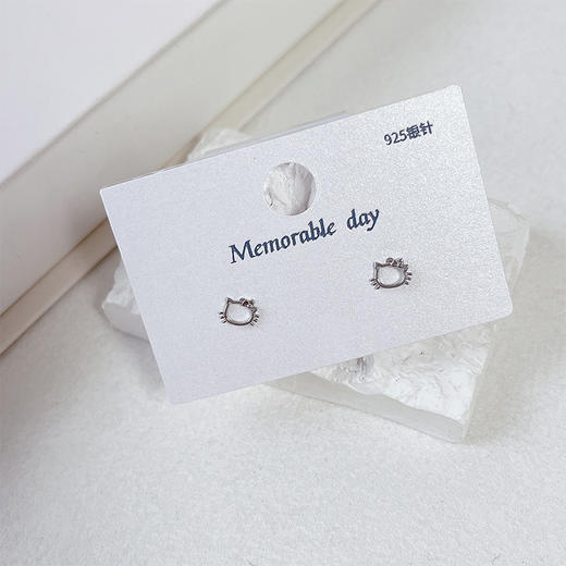 小猫镂空银针耳钉-纪念日百货门店同款169698782 商品图1