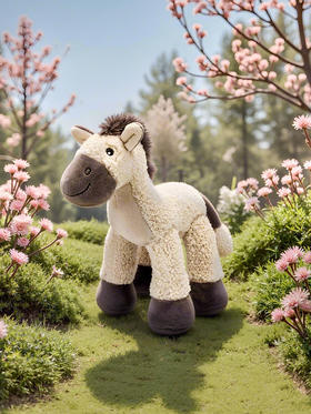 荷兰HappyHorse赫尔玛毛绒玩具小马年吉祥物公仔玩偶可爱娃娃礼物133860