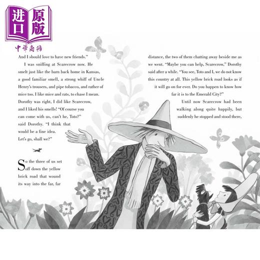 【中商原版】绿野仙踪 小狗托托的自述 Michael Morpurgo Toto The Wizard of Oz as told by the dog 英文原版黑白插图章节书 商品图4