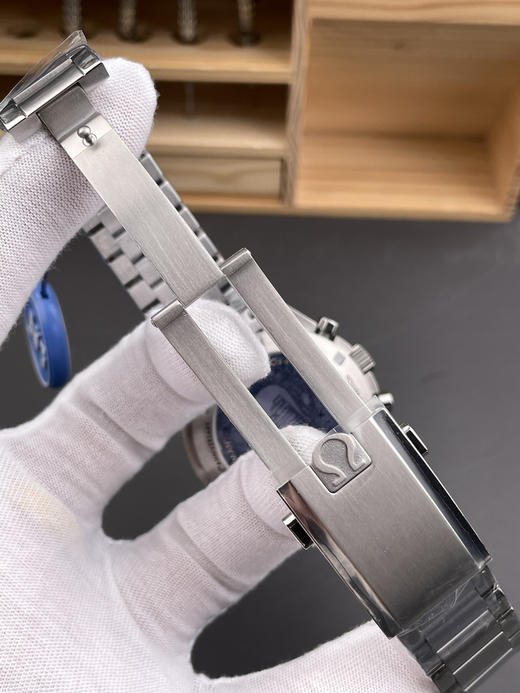 N1 Factory，"阿波罗11号"50周年限量版➕限量推荐：欧米茄超霸系列310.20.42.50.01.001腕表。精钢表壳表链，抛光黑色氧化锆陶瓷表圈饰有OMEGA Ceragold测速刻度❕ 商品图8