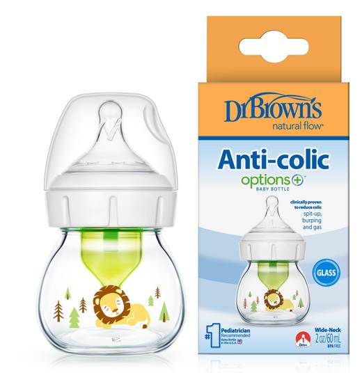 布朗博士爱宝选PLUS 2安士玻璃宽口婴儿奶瓶 商品图0