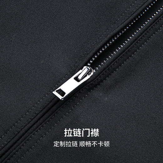 【含羊毛】圣得西高端商务立领夹克外套男款2026新款春季行政上衣 商品图8