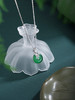 子佩集【蝶影缘深】银S925套链项链【TL016617】绿玉髓平安扣蝴蝶2602 商品缩略图2