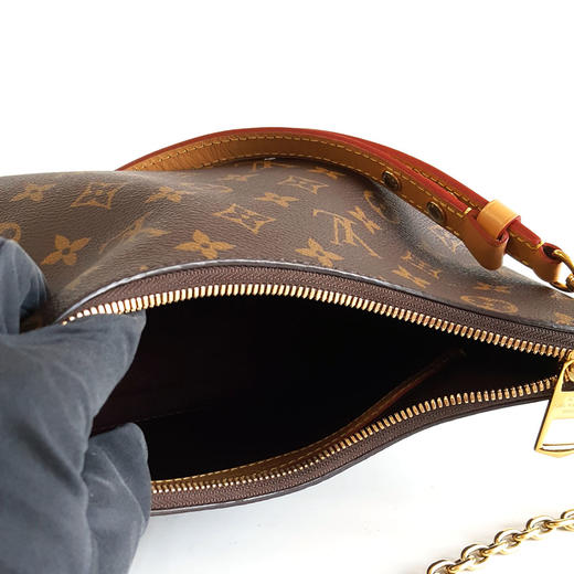 【95新】LV路易威登M45832 老花Boulogne黄牛角包单肩包女士100226AK20 商品图8