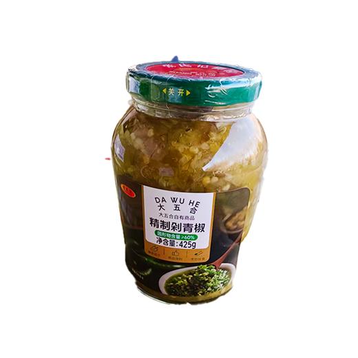 五合张氏记425g精制剁青椒 商品图0