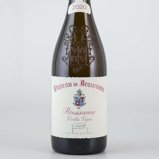 【罕见配额酒】法国罗纳河谷2019/2020年博卡斯特教皇新堡瑚珊老藤干白 商品图2