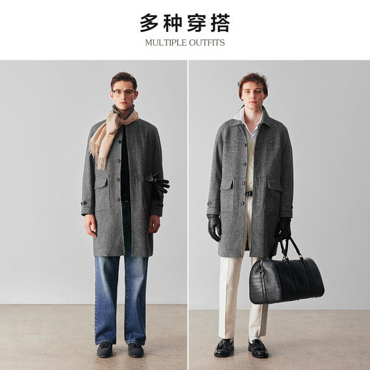 威尔士亲王格巴尔马肯大衣 商品图4