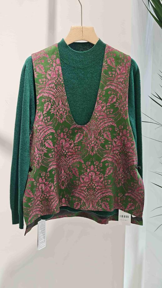 686039春上新 大U领国风马甲 商品图7