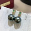 10-11mm大溪地珍珠耳坠 商品缩略图4