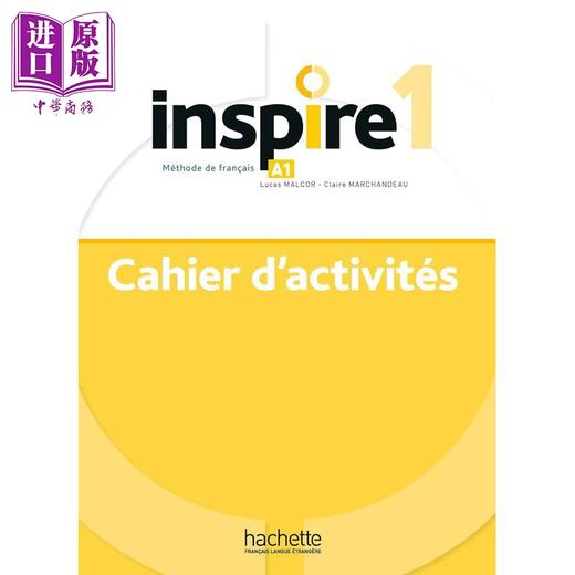 【中商原版】【法文版】青少儿法语教材 练习册 A1 Inspire - Methode de FLE 法文原版 Collectif 商品图0